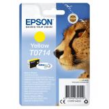 Epson - Cartucho T0714 amarillo (etiqueta RF)