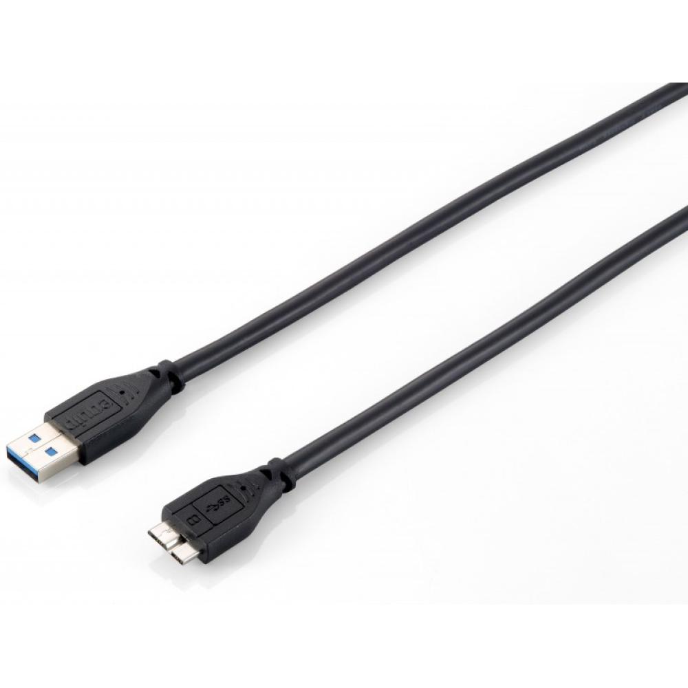 Equip - 128397 Cable USB 3.0 A a Micro-B , M/M, 1,8m, 5Gbps, Negro