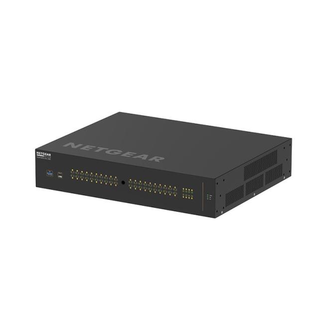 NETGEAR - M4250-40G8XF-PoE++ Gestionado L2/L3 Gigabit Ethernet (10/100/1000) Energía sobre Ethernet (PoE) 2U Negro