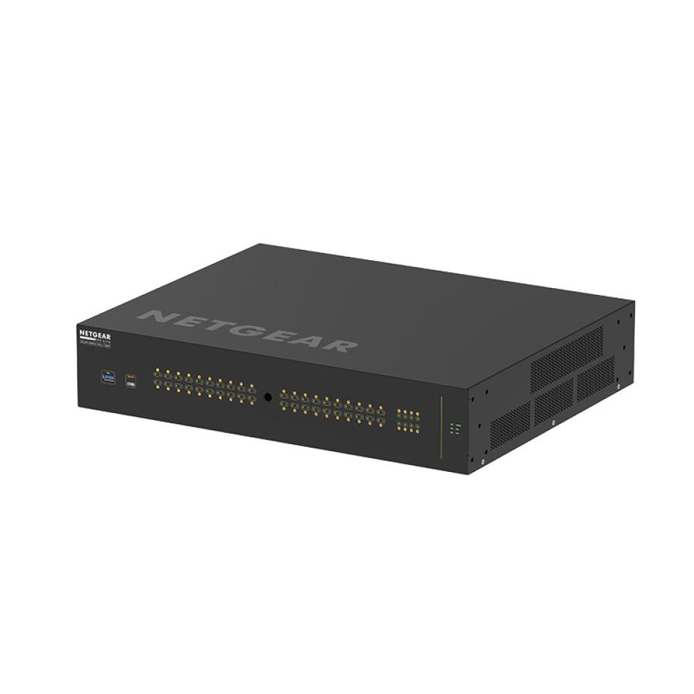 NETGEAR - M4250-40G8XF-PoE++ Gestionado L2/L3 Gigabit Ethernet (10/100/1000) Energía sobre Ethernet (PoE) 2U Negro