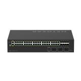 NETGEAR - M4250-40G8XF-PoE++ Gestionado L2/L3 Gigabit Ethernet (10/100/1000) Energía sobre Ethernet (PoE) 2U Negro