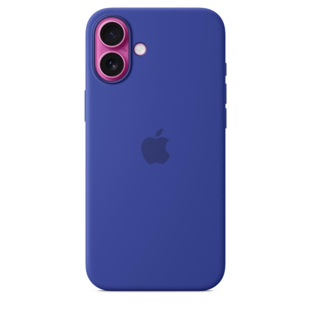 Apple - Funda de silicona con MagSafe para el iPhone 16 Plus - Azul ultramar