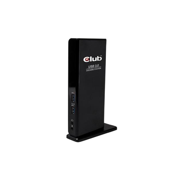 CLUB3D - USB Gen1 Type A Dual Display Docking Station
