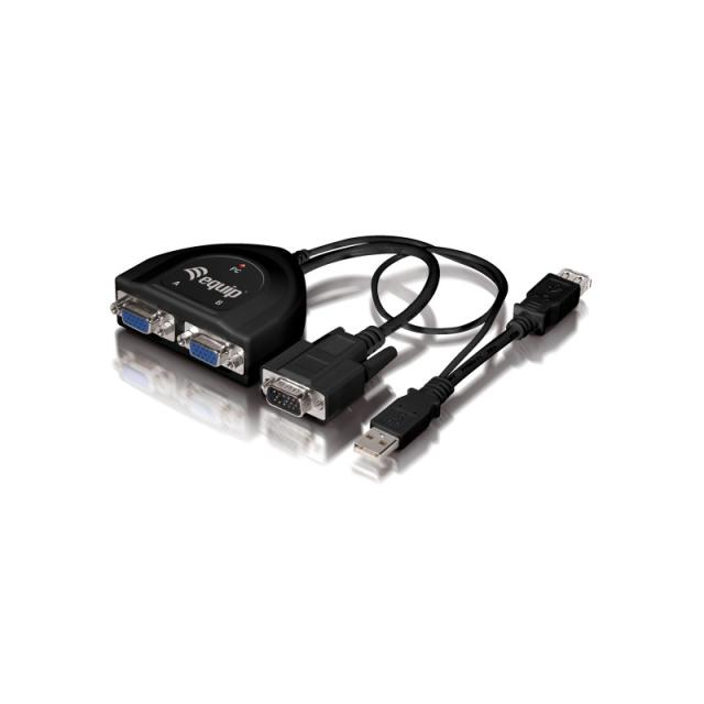 Equip - 332521 divisor de video VGA 2x VGA