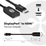 CLUB3D - DisplayPort™ to HDMI™ Passive Adapter