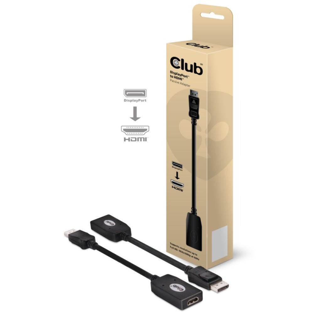CLUB3D - DisplayPort™ to HDMI™ Passive Adapter