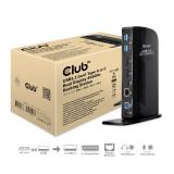 CLUB3D - USB A Display 4K60Hz Docking Station