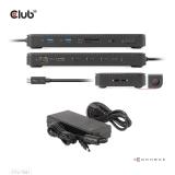 CLUB3D - Estación de acoplamiento 11 en 1 con certificación Thunderbolt™ 4