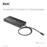 CLUB3D - Estación de acoplamiento 11 en 1 con certificación Thunderbolt™ 4