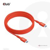 CLUB3D - CAC-1573 cable USB USB 2.0 2 m USB C Rojo