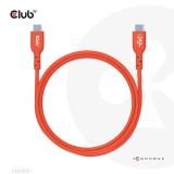 CLUB3D - CAC-1573 cable USB USB 2.0 2 m USB C Rojo