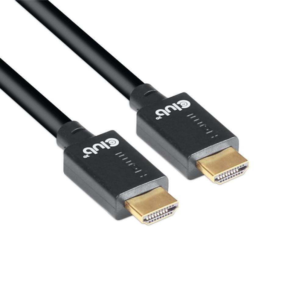 CLUB3D - Ultra High Speed HDMI 4K120Hz, 8K60Hz Certified Cable 48Gbps M/M 2 m / 6.56 ft