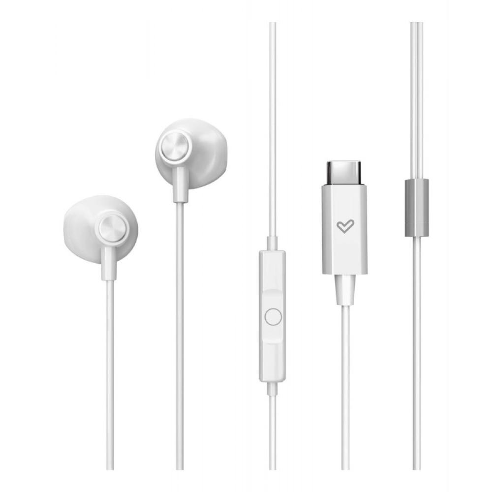 Energy Sistem - EasyPods Auriculares Alámbrico Dentro de oído Llamadas/Música USB Tipo C Blanco