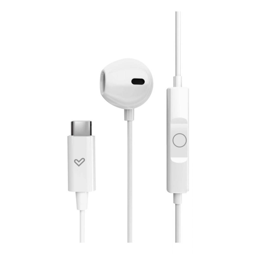 Energy Sistem - EasyPods Auriculares Alámbrico Dentro de oído Llamadas/Música USB Tipo C Blanco