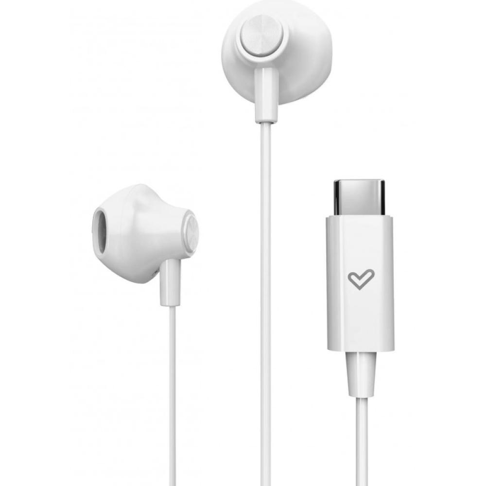 Energy Sistem - EasyPods Auriculares Alámbrico Dentro de oído Llamadas/Música USB Tipo C Blanco