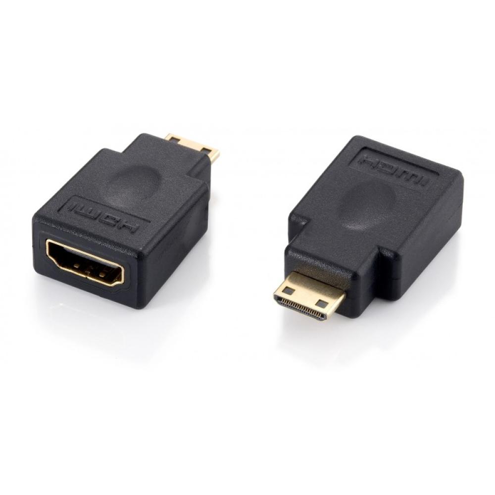 Equip - 118914 cambiador de género para cable HDMI A HDMI C Negro