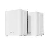ASUS - ZenWiFi BD4 (2-pack EU+UK) Doble banda (2,4 GHz / 5 GHz) Wi-Fi 7 (802.11be) Blanco Interno