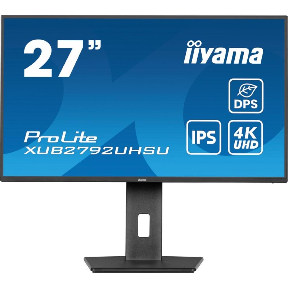 iiyama - ProLite XUB2792UHSU-B6 pantalla para PC 68,6 cm (27") 3840 x 2160 Pixeles 4K Ultra HD LED Negro