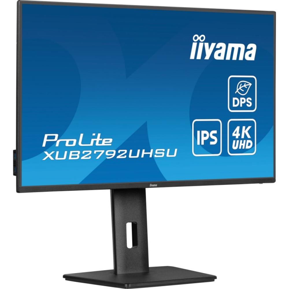 iiyama - ProLite XUB2792UHSU-B6 pantalla para PC 68,6 cm (27") 3840 x 2160 Pixeles 4K Ultra HD LED Negro