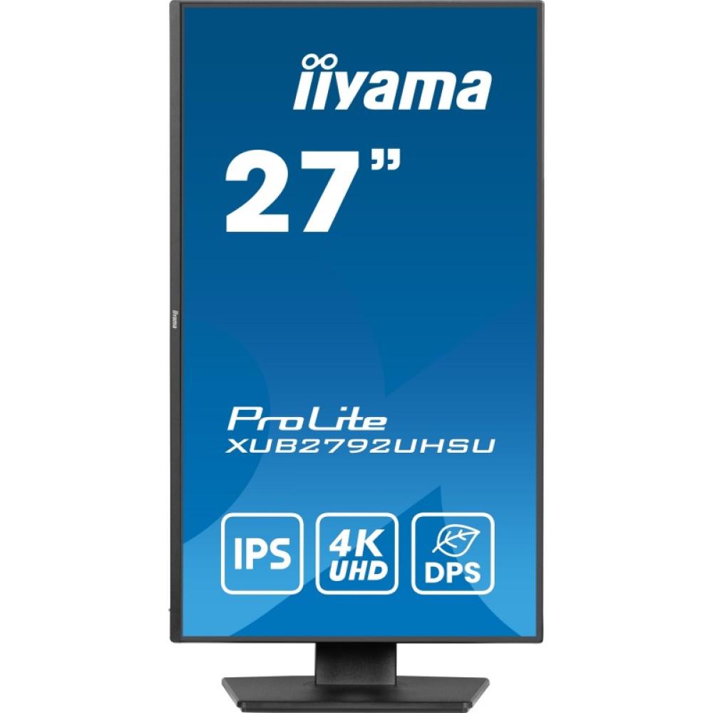 iiyama - ProLite XUB2792UHSU-B6 pantalla para PC 68,6 cm (27") 3840 x 2160 Pixeles 4K Ultra HD LED Negro