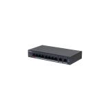 Dahua Technology - DH-CS4010-8GT-110 switch Gestionado L2 Gigabit Ethernet (10/100/1000) Energía sobre Ethernet (PoE) Negro