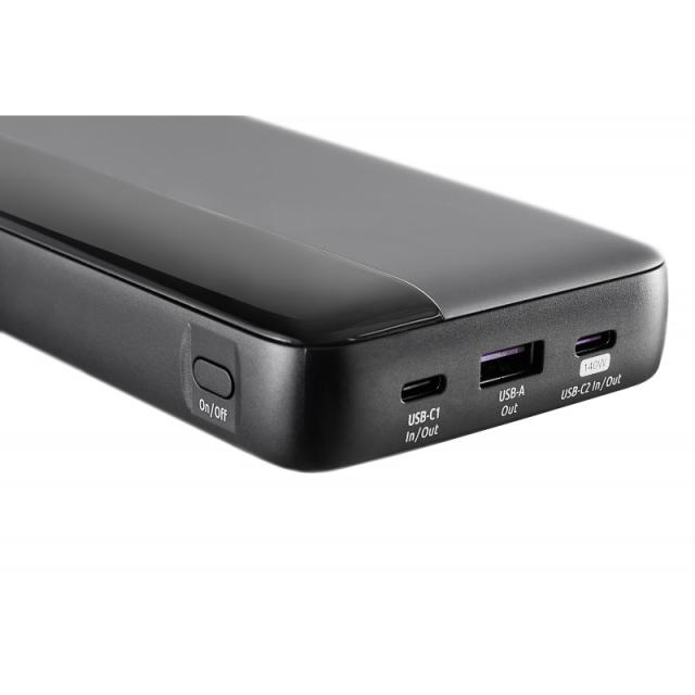 Intenso - 7350060 batería externa Ión de litio 25000 mAh Negro, Gris