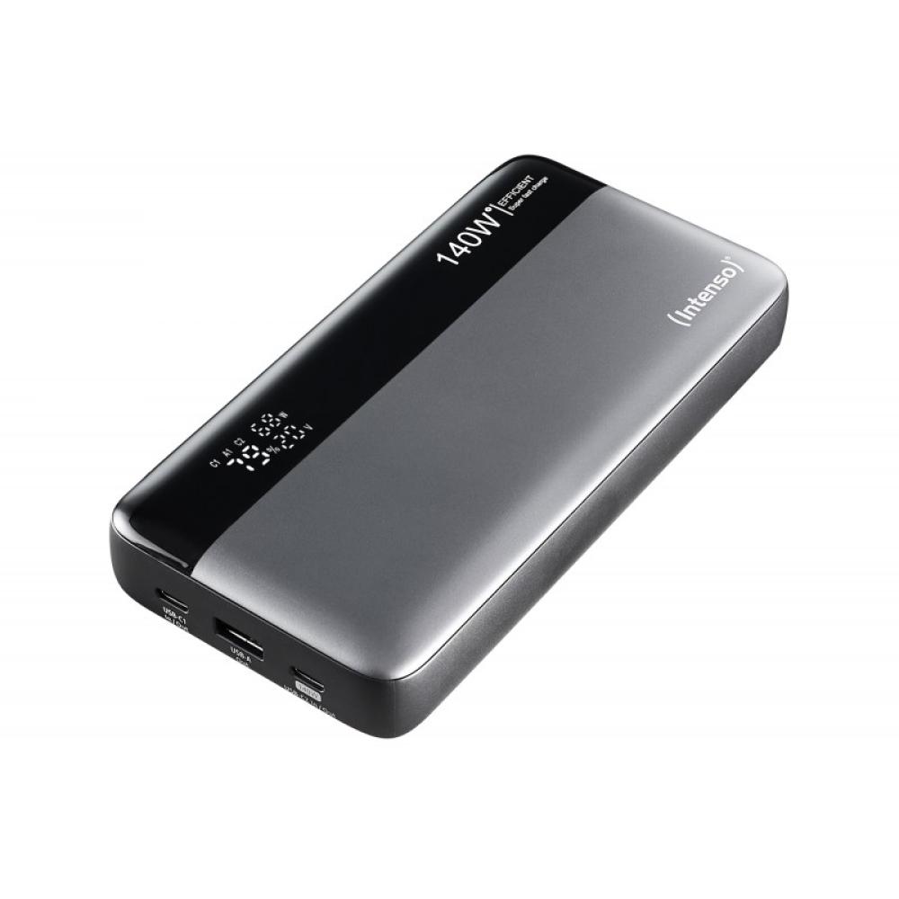 Intenso - 7350060 batería externa Ión de litio 25000 mAh Negro, Gris