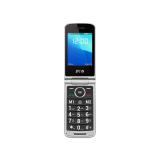 SPC - Prince 4G 7,11 cm (2.8") 130 g Negro, Plata Teléfono para personas mayores
