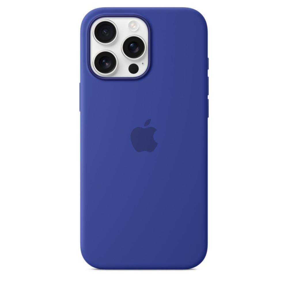 Apple - Funda de silicona con MagSafe para el iPhone 16 Pro Max - Azul ultramar