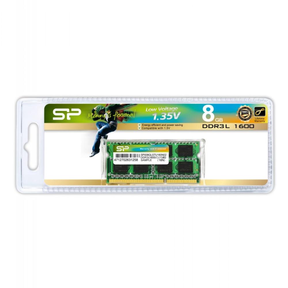 Silicon Power - 8GB DDR3L SO-DIMM módulo de memoria 1 x 8 GB 1600 MHz