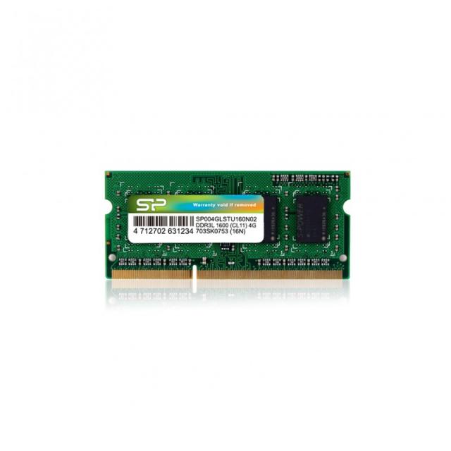 Silicon Power - SP004GLSTU160N02 4GB DDR3L 1600MHz módulo de memoria