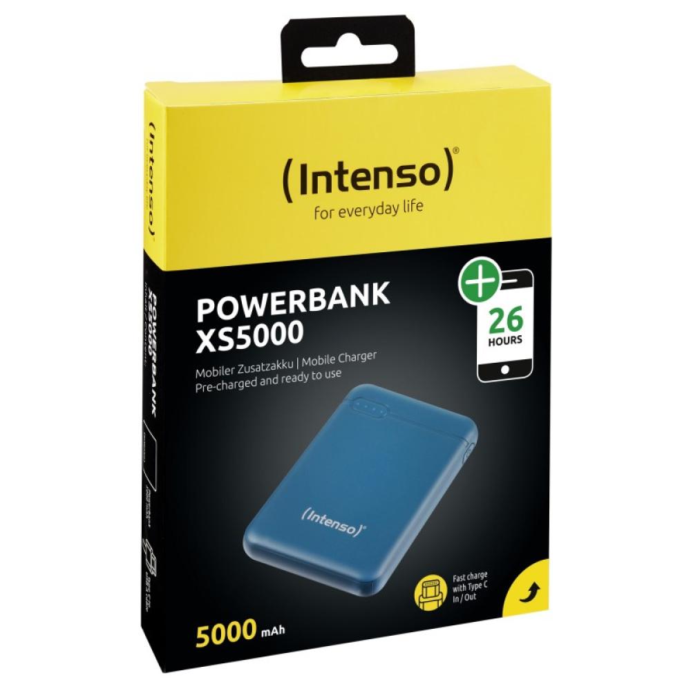 Intenso - XS5000 Polímero de litio 5000 mAh Color petróleo