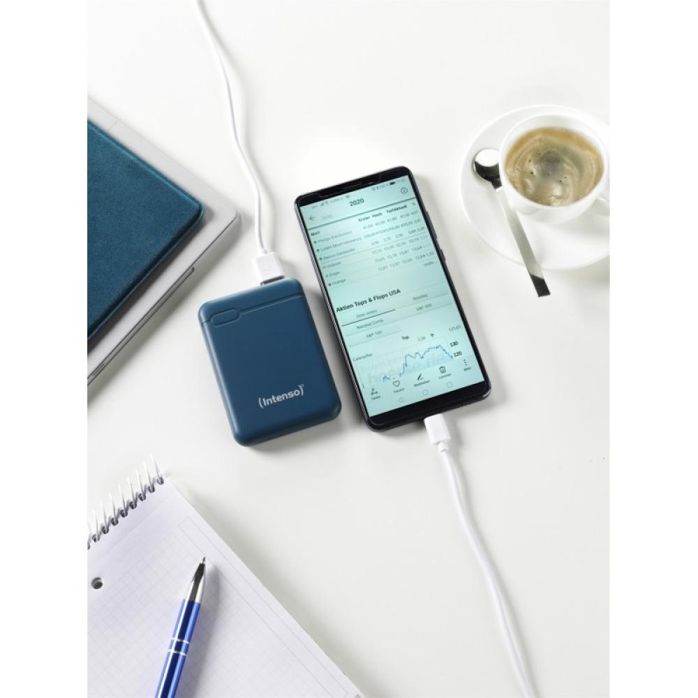 Intenso - XS5000 Polímero de litio 5000 mAh Color petróleo