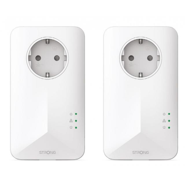 Strong - PowerLine 1000 Kit 1000 Mbit/s Ethernet Blanco 2 pieza(s)