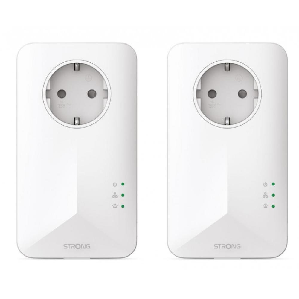 Strong - PowerLine 1000 Kit 1000 Mbit/s Ethernet Blanco 2 pieza(s)