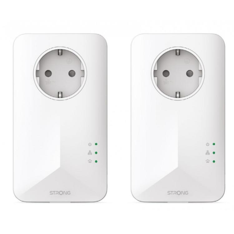 Strong - PowerLine 1000 Kit 1000 Mbit/s Ethernet Blanco 2 pieza(s)