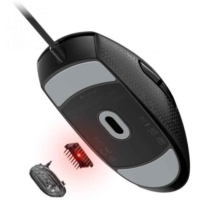 Corsair - M55 ratón Juego mano derecha USB tipo A Óptico 16000 DPI