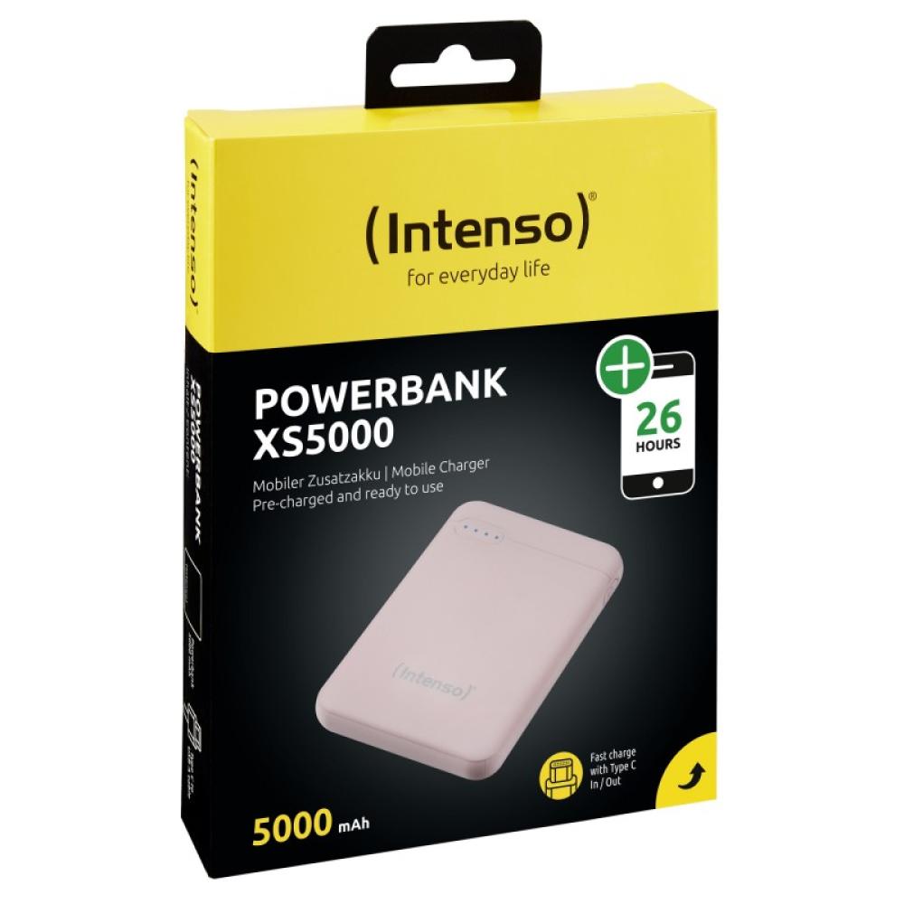 Intenso - XS5000 Polímero de litio 5000 mAh Rosa