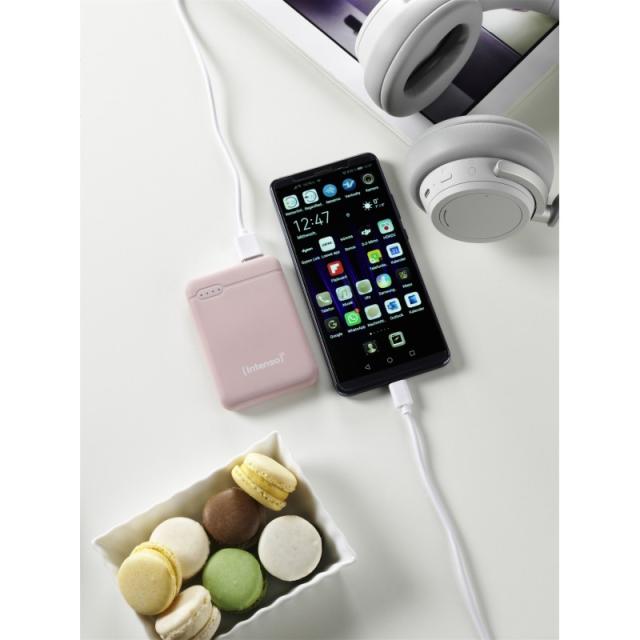 Intenso - XS5000 Polímero de litio 5000 mAh Rosa