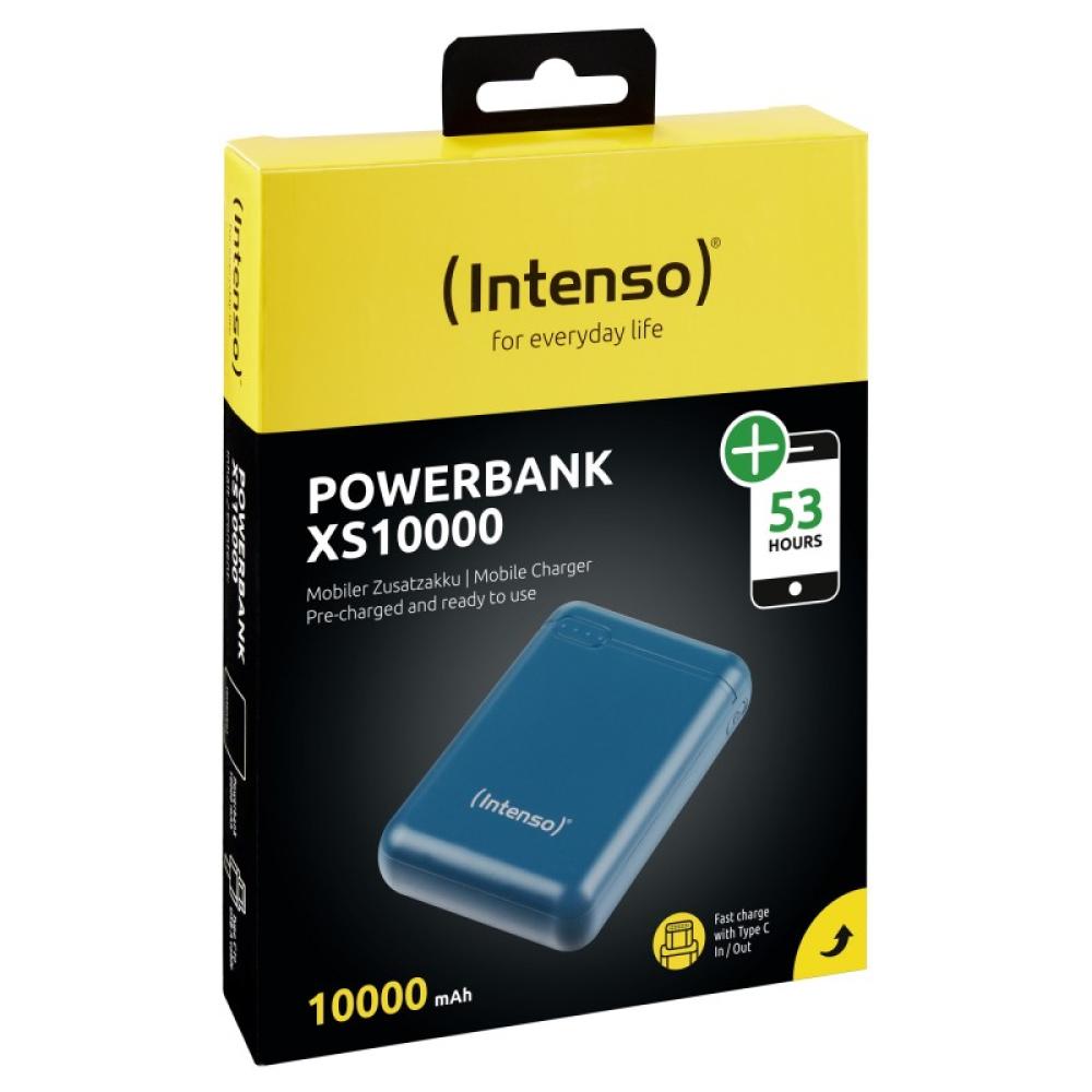 Intenso - XS10000 Polímero de litio 10000 mAh Color petróleo