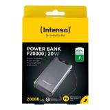 Intenso - 7332054 batería externa Polímero de litio 20000 mAh Gris