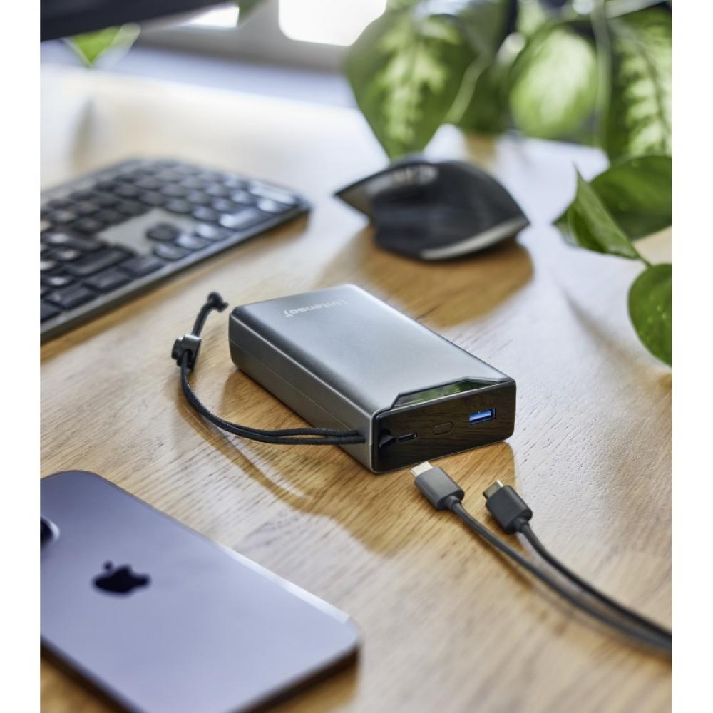 Intenso - 7332054 batería externa Polímero de litio 20000 mAh Gris