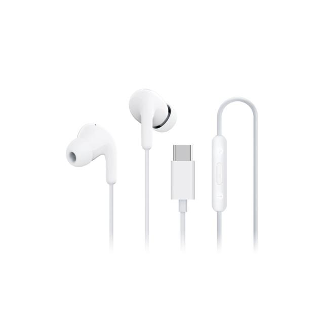 Xiaomi - BHR8931GL auricular y casco Auriculares Alámbrico Dentro de oído Llamadas/Música USB Tipo C Blanco