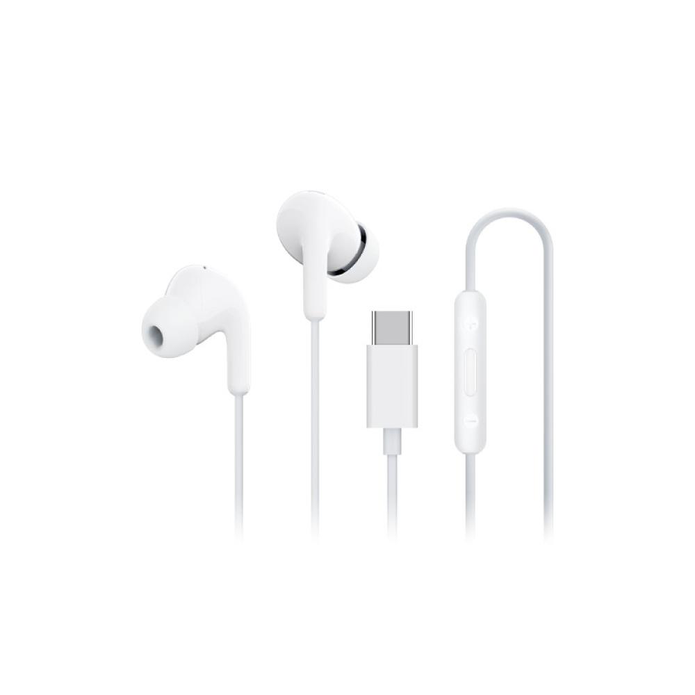 Xiaomi - BHR8931GL auricular y casco Auriculares Alámbrico Dentro de oído Llamadas/Música USB Tipo C Blanco