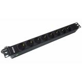 Phasak - Regleta 19" 8 tomas 16A 3500W 250V 1.5 m - BNS 3518