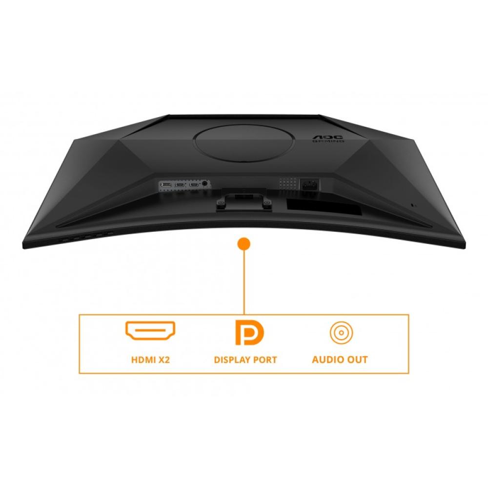 AOC - G4 CQ32G4VE pantalla para PC 80 cm (31.5") 2560 x 1440 Pixeles Quad HD LCD Negro, Gris