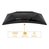 AOC - G4 CQ32G4VE pantalla para PC 80 cm (31.5") 2560 x 1440 Pixeles Quad HD LCD Negro, Gris