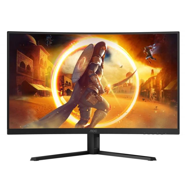 AOC - G4 CQ32G4VE pantalla para PC 80 cm (31.5") 2560 x 1440 Pixeles Quad HD LCD Negro, Gris