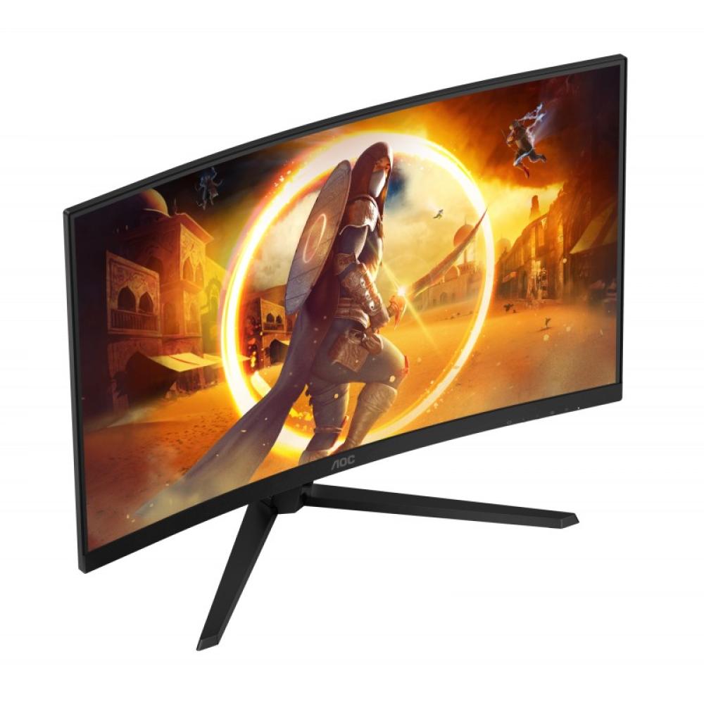 AOC - G4 CQ32G4VE pantalla para PC 80 cm (31.5") 2560 x 1440 Pixeles Quad HD LCD Negro, Gris
