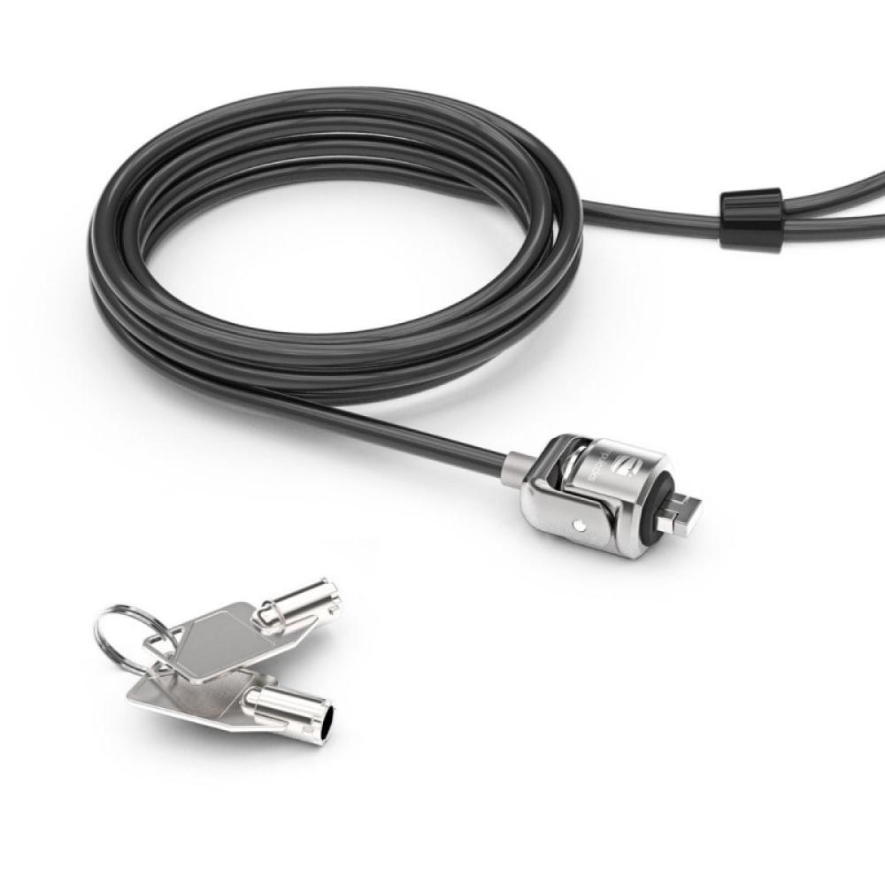 Compulocks - CL15 cable antirrobo Negro, Plata